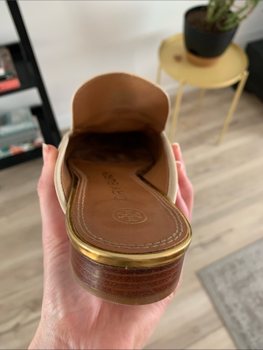 Tory Burch Jessa Leather Backless Mule Size 7 - Picture 5 of 14